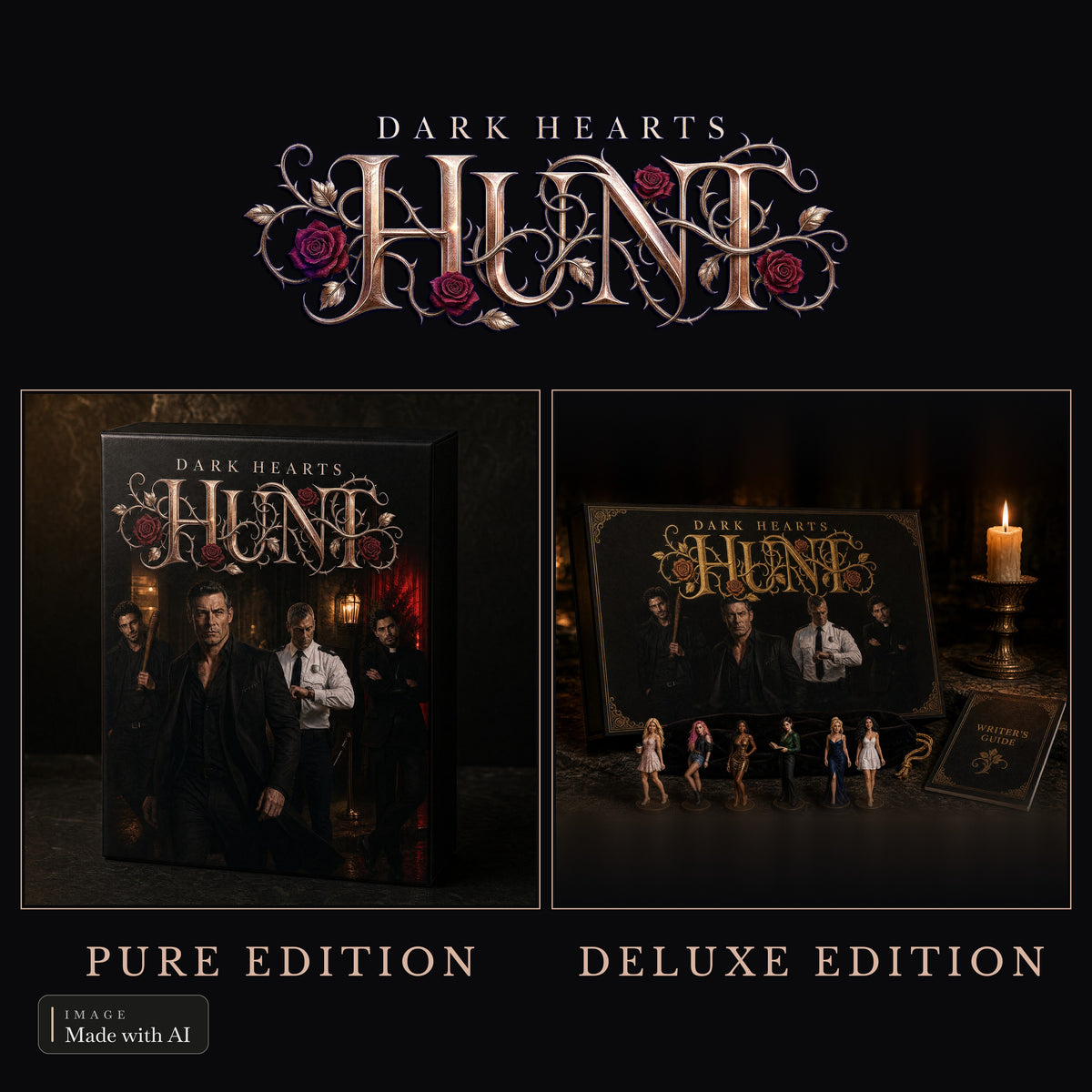 Dark Hearts Hunt Pure Edition und Deluxe Edition