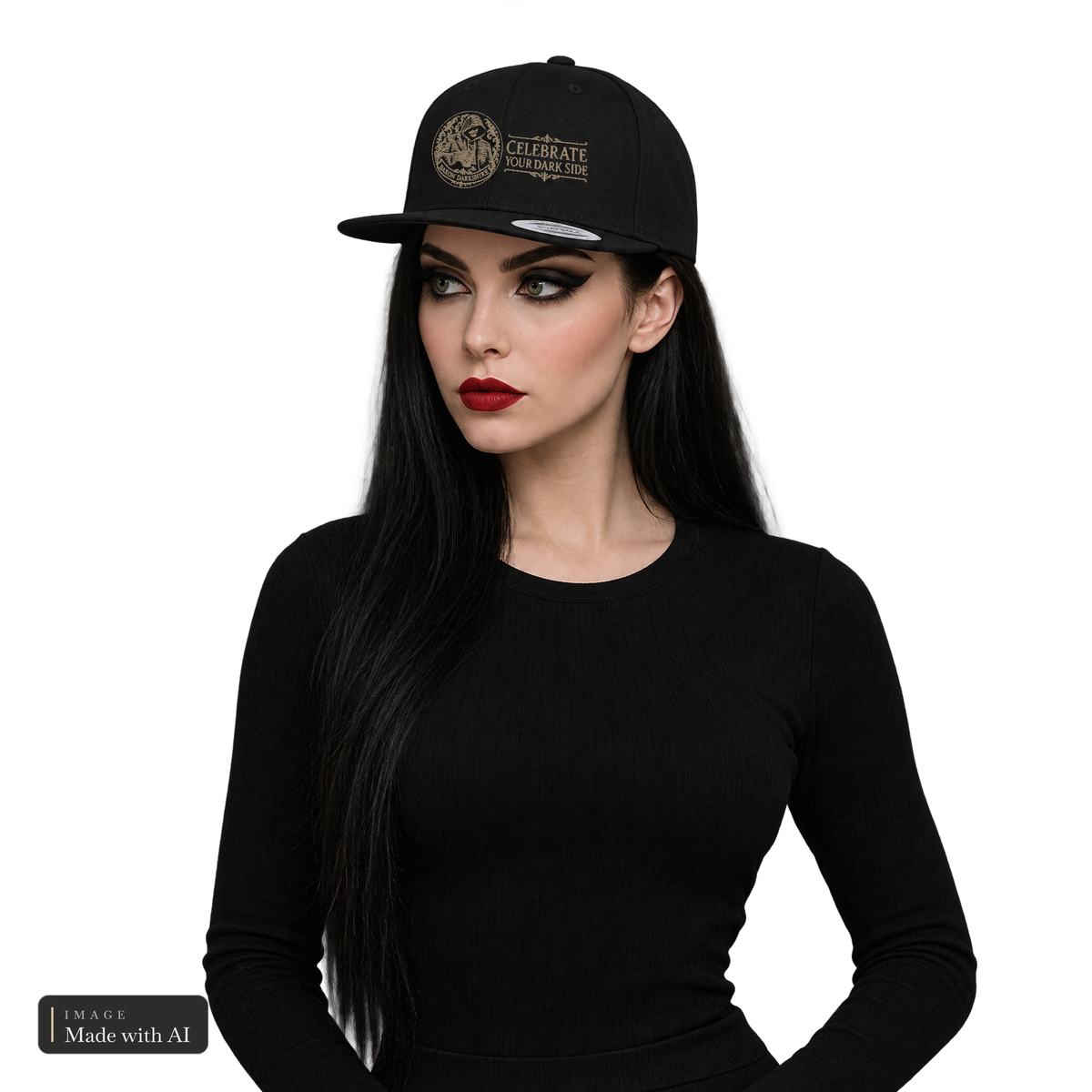 Baron Darkshire · Cap, getragen von Katha, Seitenansicht