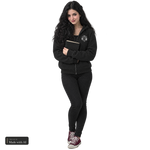 Dark Darlings · Luna · Zipper, getragen von Luna, Vorderansicht