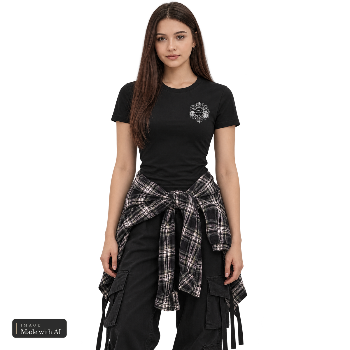 Dark Darlings · Sanja · Shirt, getragen von Sanja, Vorderansicht