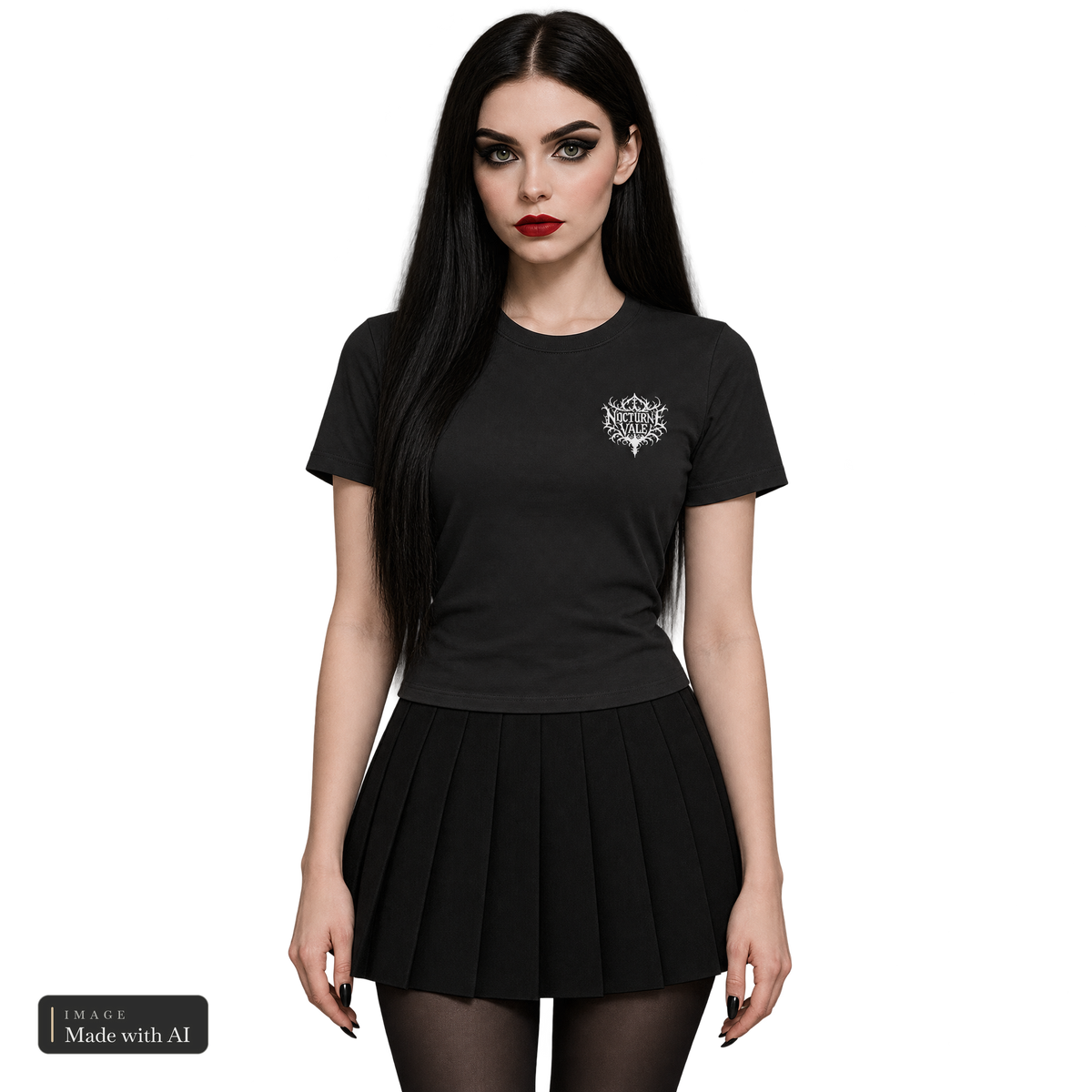 Nocturne Vale · Vale · Shirt, getragen von Katha, Vorderansicht