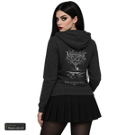 Nocturne Vale · Vale · Zipper, getragen von Katha, Rückansicht