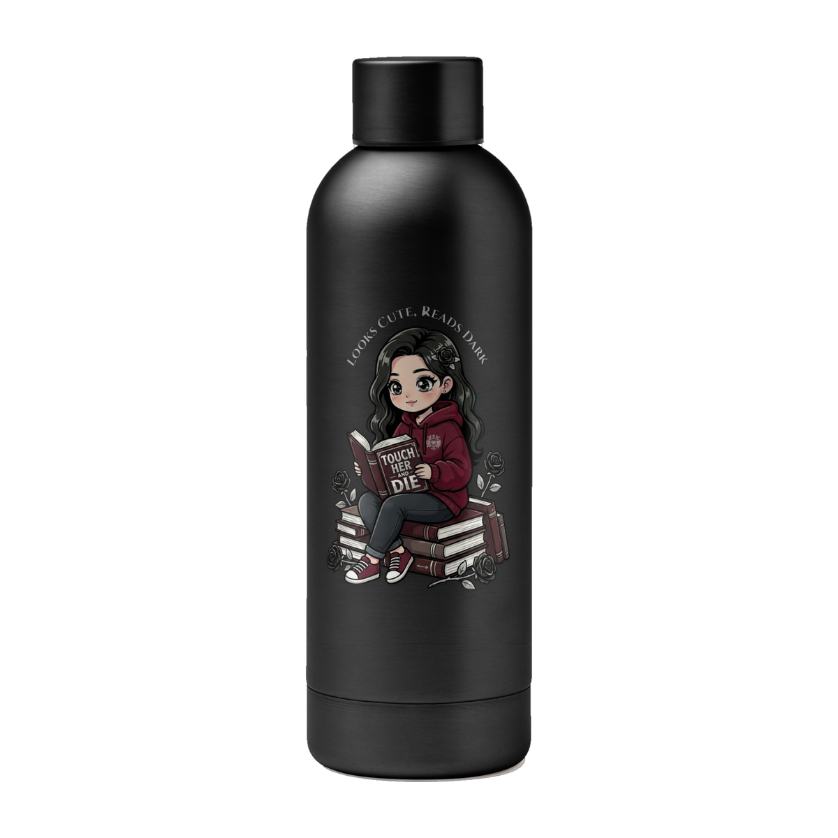 Dark Darlings · Luna · Trinkflasche, Vorderansicht