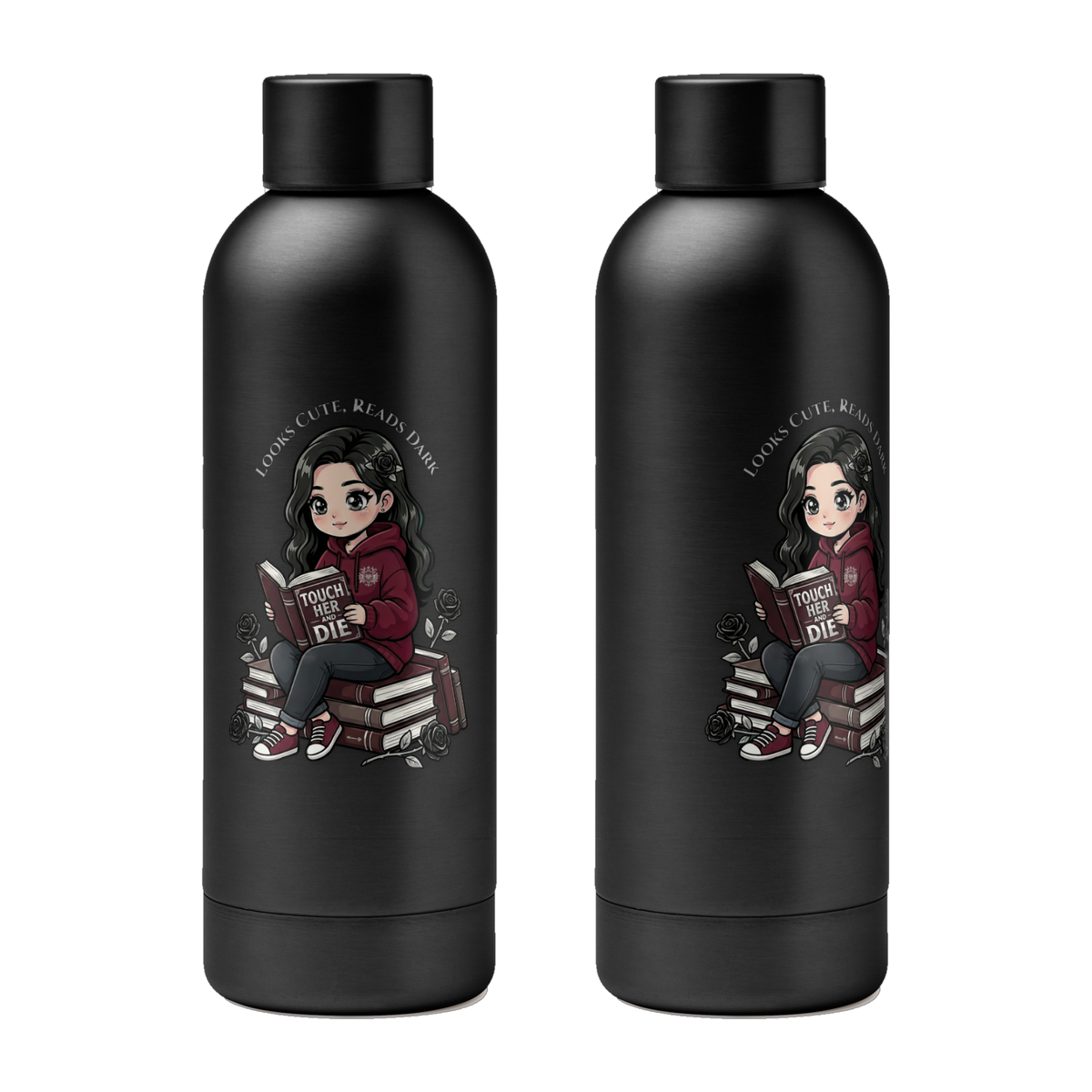 Dark Darlings · Luna · Trinkflasche, beide Seiten