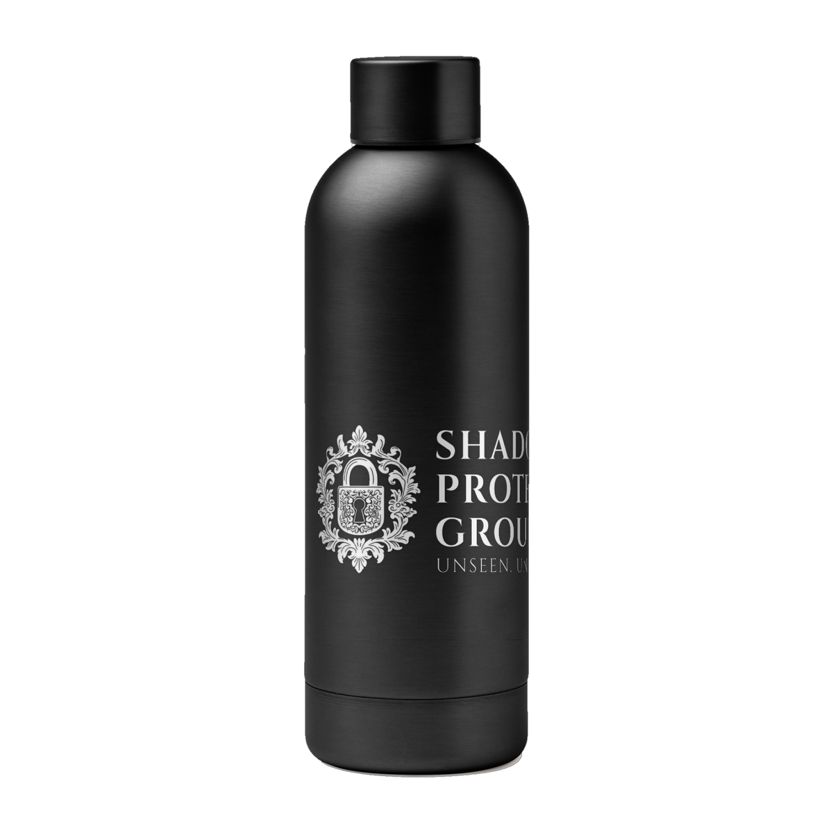 Shadowbound Protection Group · Trinkflasche, Vorderansicht
